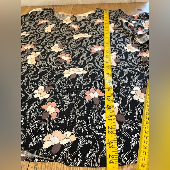 PART TWO Black Floral Print Blouse – Size 42 - Picture 7 of 7